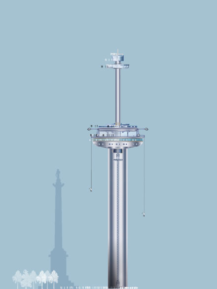 entry level vertical theme park tower design